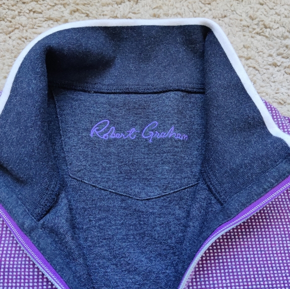 Robert Graham Zip up Sweater - Picture 3 of 6